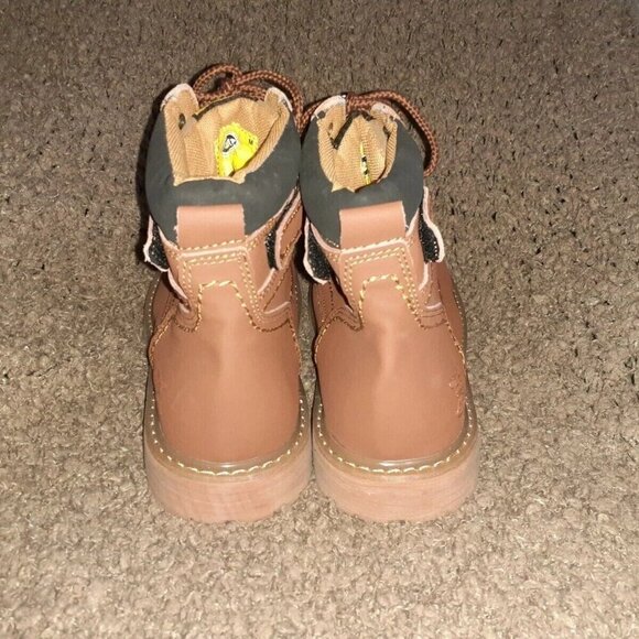 CAT Footwear-Oil Resistant Work Boot-Leather Tan/Chestnut-Size 10-NWOB - Picture 5 of 7